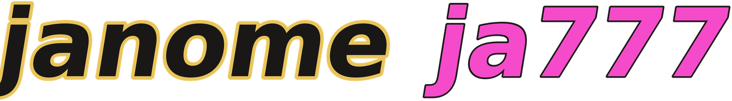 janome ja777 logo